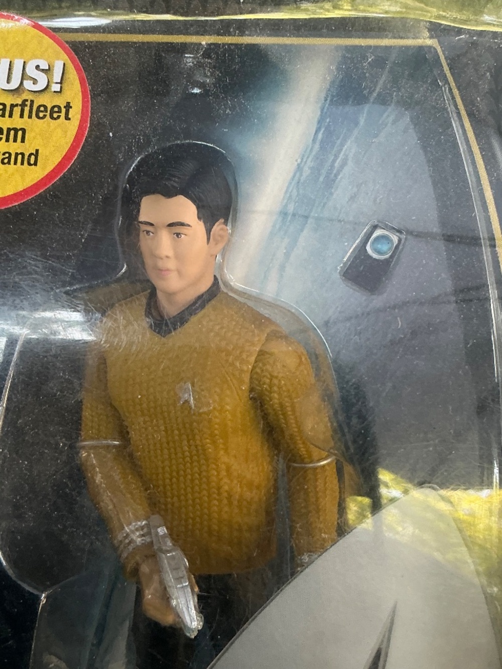 Star Trek 2009 Hikaru Sulu Warp Collection 6 Inch Action Figure Playmates New - Picture 8 of 13